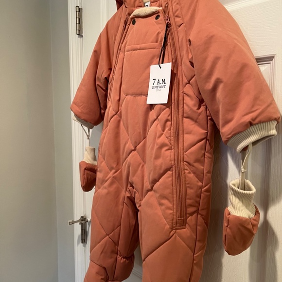 7AM Enfant Benji Snowsuit size 12-24 months - Picture 2 of 4